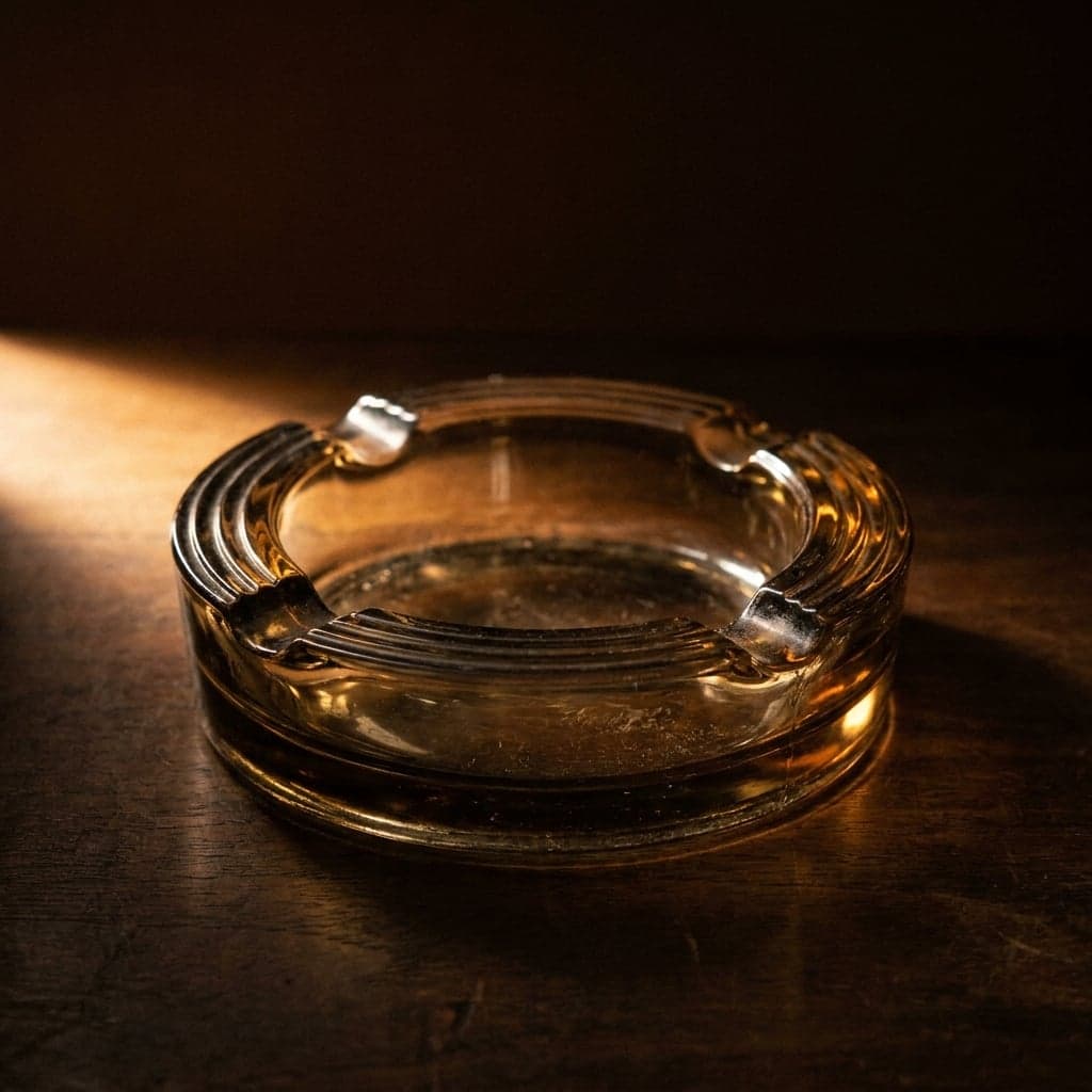 "Manhattan" Rauchglas Ascher, Art Déco Stil, um 1935